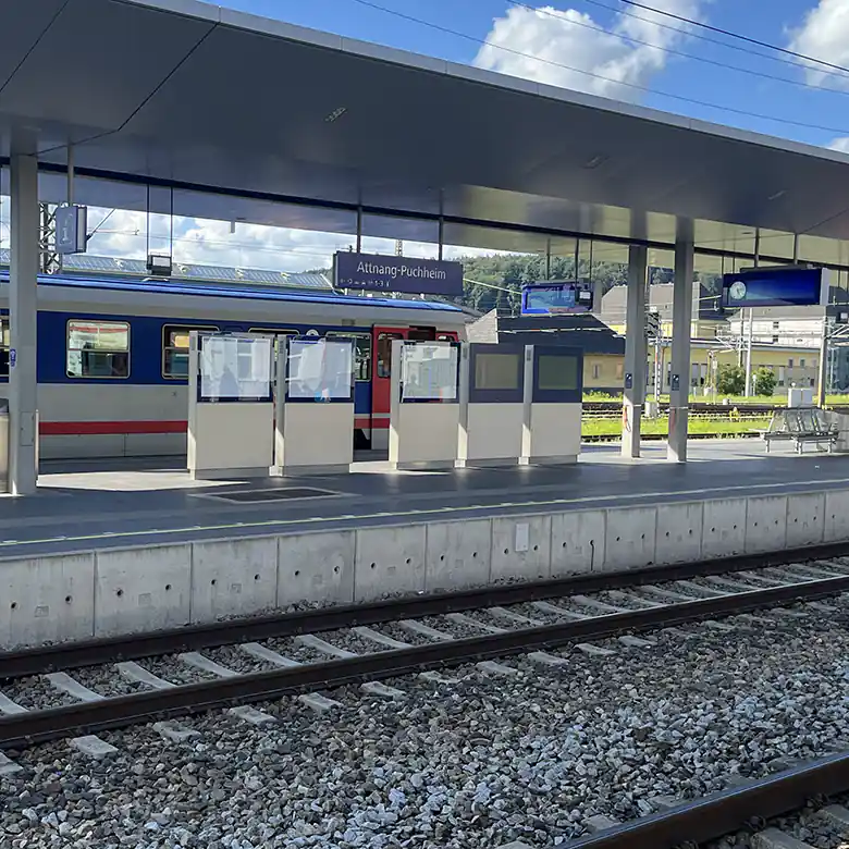 10 / 36: Bahnhof Attnang-Puchheim in Oberösterreich
