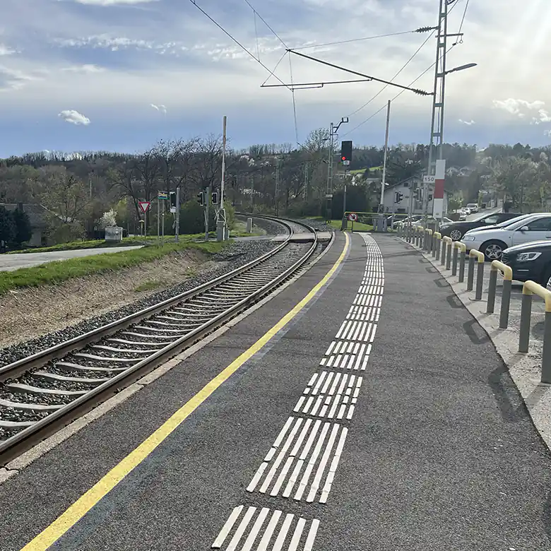 5 / 8: Der Bahnhof Draßburg im Burgenland in Bildern