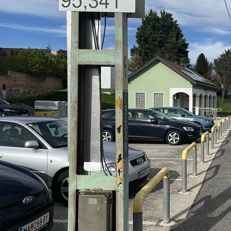 7 / 8: Der Bahnhof Draßburg im Burgenland in Bildern