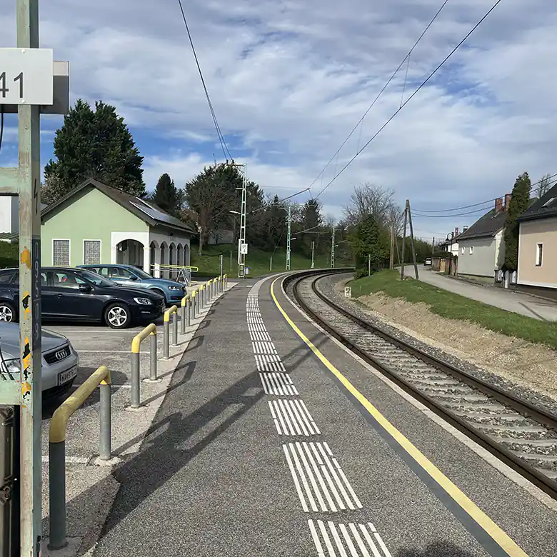 8 / 8: Der Bahnhof Draßburg im Burgenland in Bildern
