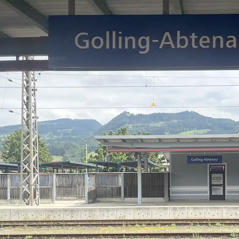 1 / 7: Bahnhof Golling-Abtenau im Tennengau