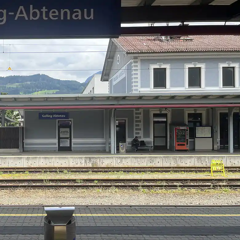 3 / 7: Bahnhof Golling-Abtenau im Tennengau
