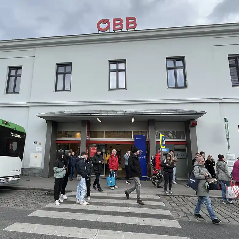 14 / 14: Fotos vom Bahnhof Mödling
