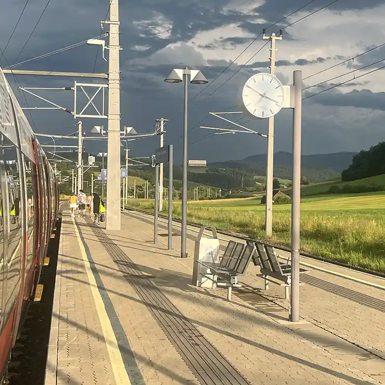 1 / 6: Bahnhof Neumarkt in der Steiermark