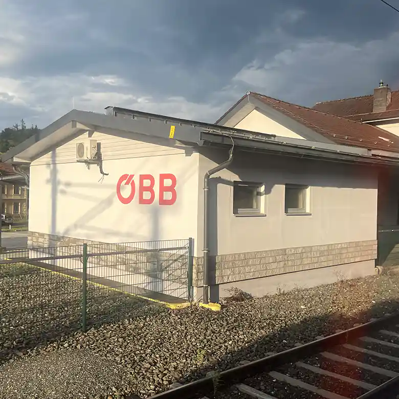 5 / 6: Bahnhof Neumarkt in der Steiermark
