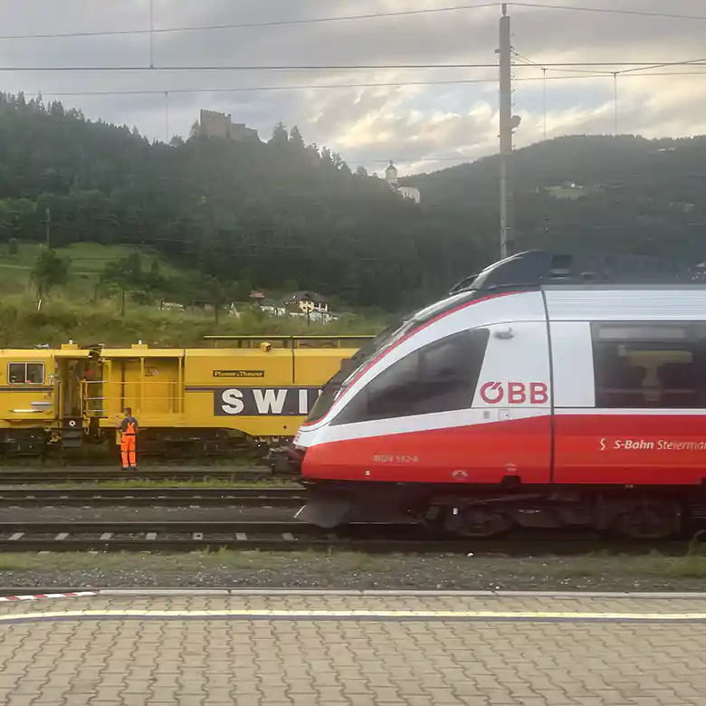 7 / 9: Bahnhof Unzmarkt, Steiermark