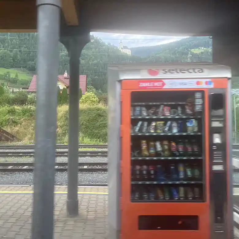 8 / 9: Bahnhof Unzmarkt, Steiermark