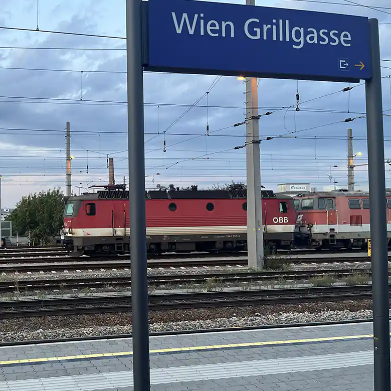 5 / 7: Bahnhof Wien Grillgasse