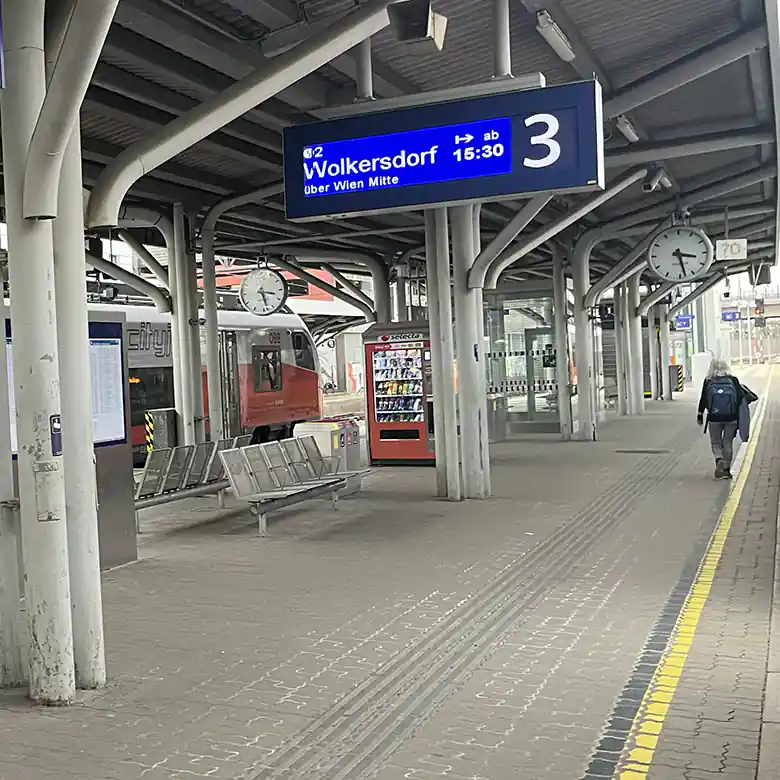 7 / 9: Wien Liesing Bahnhof (Wien)