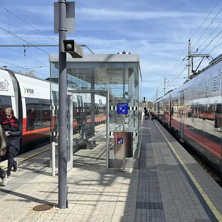 Bahnhof Eisenstadt im Burgenland © R. Vidmar