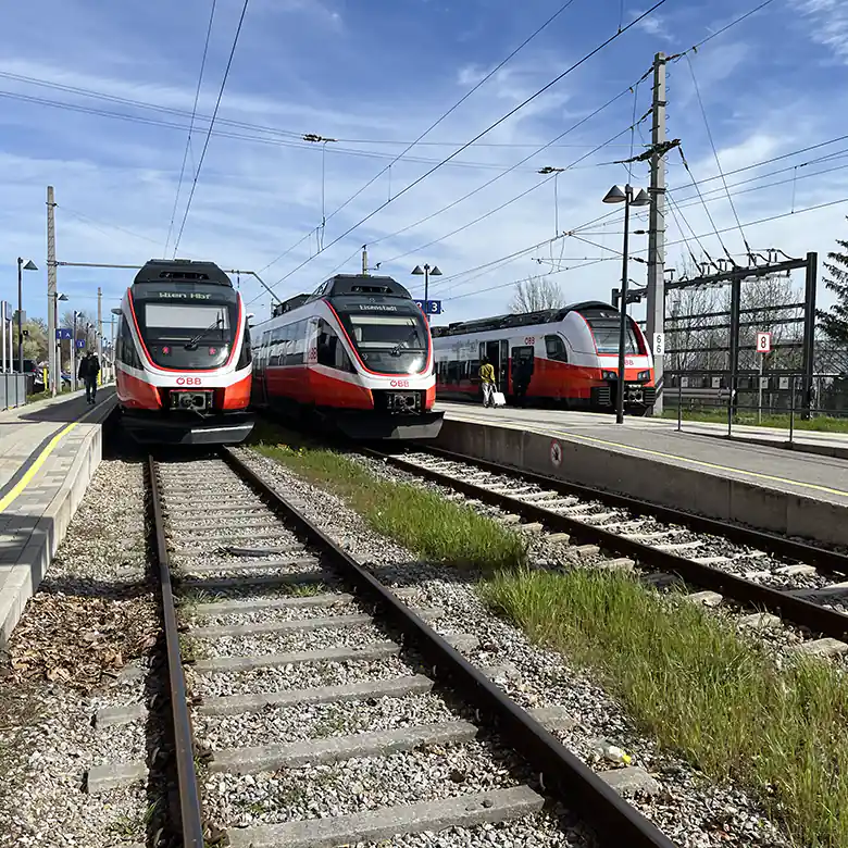 Bahnhof Eisenstadt im Burgenland © R. Vidmar