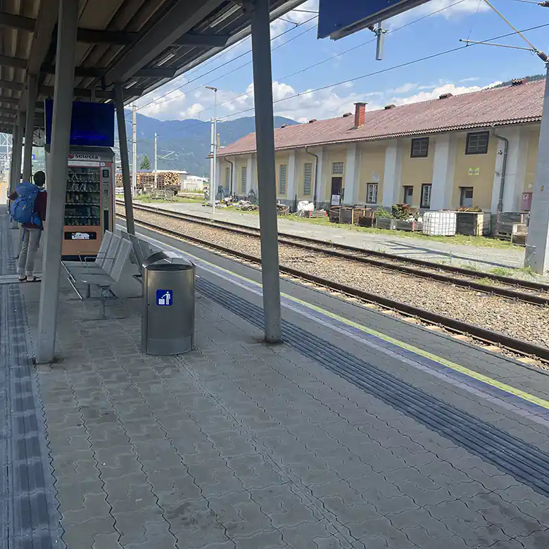 Bahnhof Friesach (Kärnten) © R. Vidmar