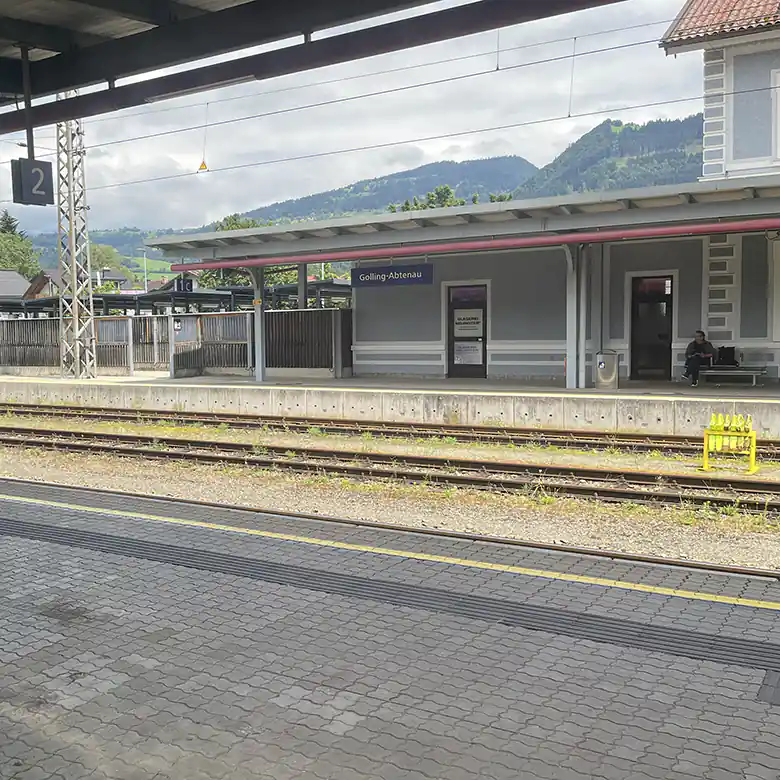 Bahnhof Golling-Abtenau im Tennengau © R. Vidmar