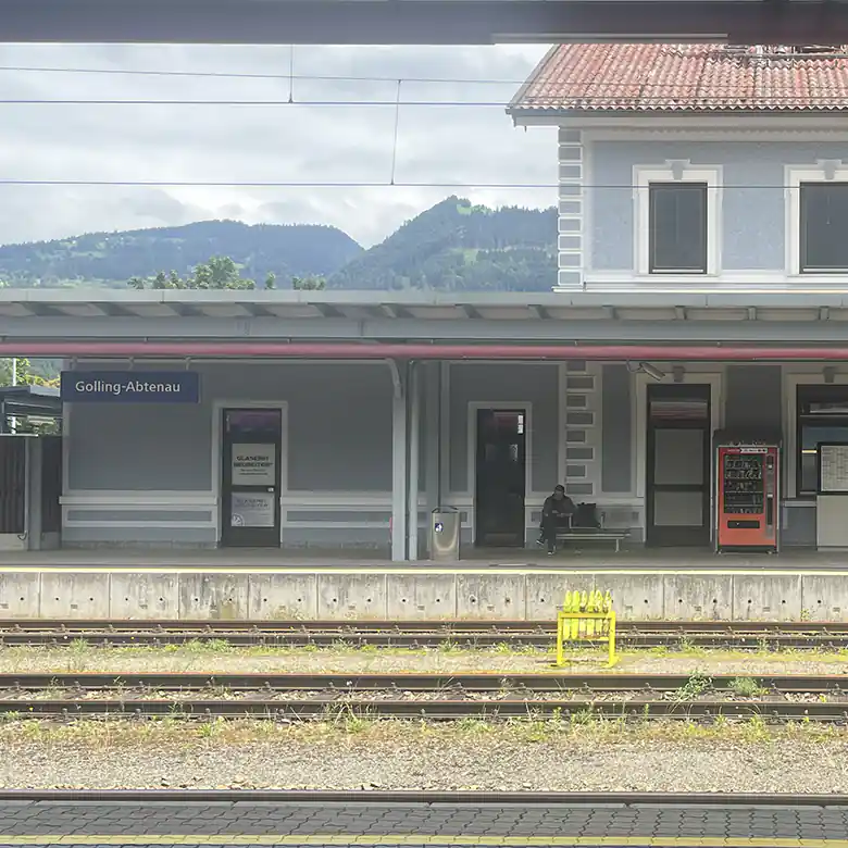 Bahnhof Golling-Abtenau im Tennengau © R. Vidmar