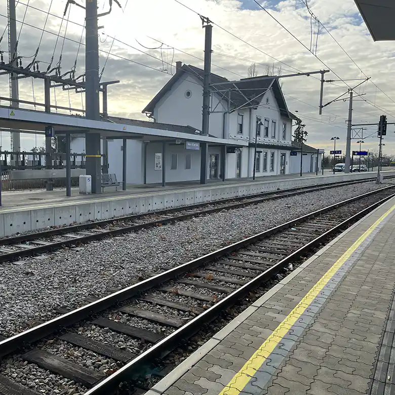 Bahnhof Neusiedl am See © R. Vidmar