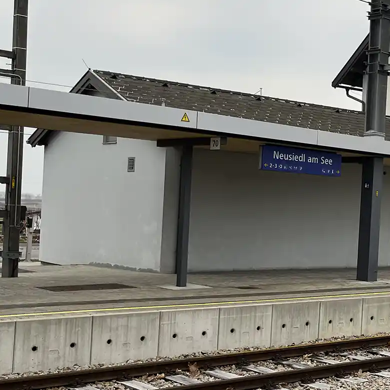 Bahnhof Neusiedl am See © R. Vidmar