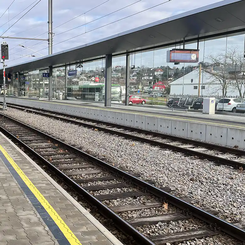 Bahnhof Neusiedl am See © R. Vidmar