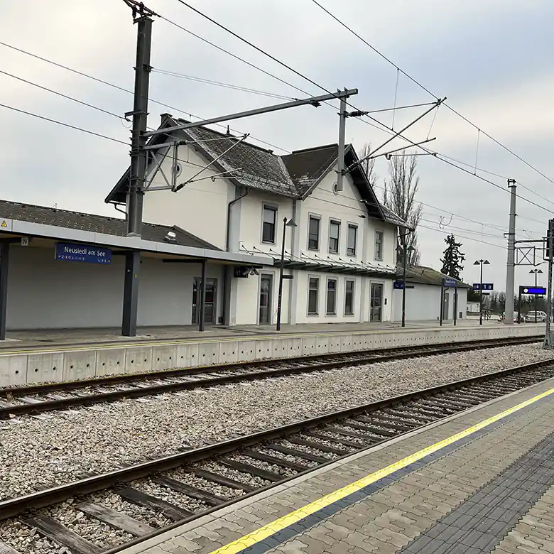 Bahnhof Neusiedl am See © R. Vidmar