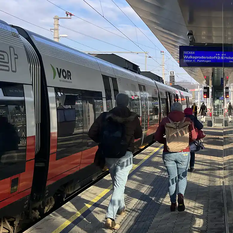 Bahnhof Neusiedl am See © R. Vidmar