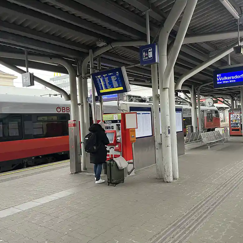 Wien Liesing Bahnhof (Wien) © R. Vidmar